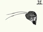 Oem Toyota Highlander 14-19 Rear Passenger Side Door Lock Latch Actuator & Cable. Fixed Price $88.34.