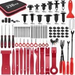 Gooacc 238PCS Trim Removal Tool, Auto Push Pin Bumper Retainer Clip Set Faste.... Fixed Price $48.13.