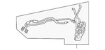 Genuine Mitsubishi Latch Assembly MR599900. Fixed Price $68.03.