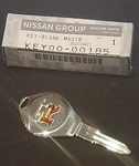 Genuine Oem New Nib Nissan Gtr Blank R32 R33 Skyline Jdm KEY00-00185. Fixed Price $185.00.