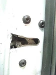 2013 Ford E350SD Super Duty Right Passenger Front Side Door Latch Assembly. Fixed Price $103.00.