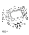 Genuine Mopar Lock Cylinder Shield 68228497AB. Fixed Price $61.77.