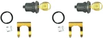 For Buick Chrome Door Lock Cylinders Set W/2 24K Gold Gm Logo Keys. Fixed Price $64.95.
