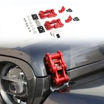 Hood Latch Locking Catch Aluminum Buckle Kit For Jeep Wrangler Jl Jt 2018+. Fixed Price $47.99.