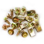 For Toyota 10PCS Body Bolts & U-nut Clips- M6-1.0 16MM Long- 10MM Hex. Fixed Price $9.99.