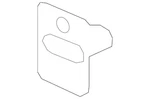 Genuine Nissan Door Lock Striker Plate 90576-1PA0A. Fixed Price $9.71.