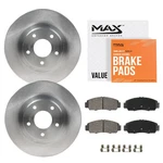Rear Brake Rotors + Ceramic Pads For 2016-2021 Chevy Cruze Bolt Volt. Fixed Price $86.99.