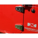 Rugged Ridge 11113.06 8PC Stainless Door Hinge Covers For Jeep Wrangler Jk 4DR. Fixed Price $298.44.