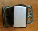 Vintage Mercedes Door Locking Eye Latch Early Chrome. Fixed Price $49.00.