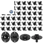 Moxweyeni 50 Pcs Fasteners For Panels Mounting Clips Ship 1.26 Inches, Black. Fixed Price $31.45.