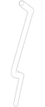 Genuine Honda Door Lock Operating Rod 72153-SZT-003. Fixed Price $18.95.
