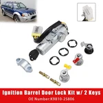 Ignition Barrel Door Lock Kit W/ Keys K9810-2S806 For Nissan Navara D22 97-06. Fixed Price $64.65.