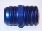 Aeroquip Fitting Adapter -16 An To 1" Npt Straight Aluminum Blue Each FBM2012. Fixed Price $10.00.