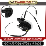 Front Lh Driver Side Door Lock Actuator For Nissan Murano 2015-2024 805015AA0A. Fixed Price $58.99.