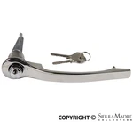 Porsche Door Handle With Lock Right 911 65-67 901-531-062-20 90153106220. Fixed Price $177.40.