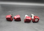 07-14 Oem Bmw E71 E70 X5 X6 Front / Rear Right Left Door Handle Caps Red A82. Fixed Price $29.95.