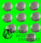 Lot Of 10 Gm Oem Door Trunk Lock Cylinder Dust Shutter Chrome Strattec 59885. Fixed Price $14.52.