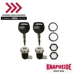 Knapheide 26101170, Set Of (2) Replacement Lock & Key Kit For Slam Latches,. Fixed Price $68.95.