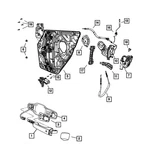 68104020AA Mopar Door Lock Actuator Bracket Front For Dodge Charger Chrysler 300. Fixed Price $41.11.