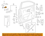 Gm Oem 07-15 Aveo,captiva Sport Front Door Lock Hardware-cover 96468280. Fixed Price $23.77.