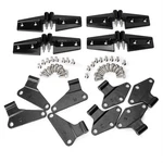 For Jeep Wrangler Jk 07-2018 Body Door Hinge Replacement Set Powder Coat 16PC Us. Fixed Price $133.28.