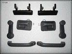 Suzuki Sj Samurai Outer Inner Handles Complete Set 85 86 95. Fixed Price $28.01.