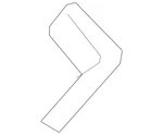 Genuine Nissan Door Lock Striker Plate G6691-3TAMA. Fixed Price $55.26.