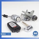 Audi D4 A8 Driver's Handle Trunk Lock Barrel Set /key Fob 4H0898374S Oem. Fixed Price $74.70.