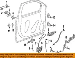 Gm Oem 14-20 Escalade Esv Front Door Lock Hardware-cover 22929412. Fixed Price $47.53.