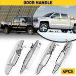 4PCS Exterior Handles Door Set Chrome For 2007-2013 Silverado Yukon Oem Escalade. Fixed Price $45.59.
