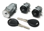 New Genuine Strattec Chrome Ignition & Black Door Lock Cylinder Set W/keys. Fixed Price $31.49.