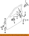 Toyota Oem Door-lock Striker 69410AA020. Fixed Price $34.75.