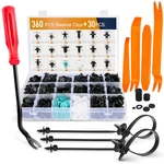 Gooacc GRC-34 Push Bumper Fastener Rivet Clips With 18 Most Popular Sizes Auto. Fixed Price $31.57.