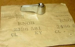 Mopar 2486581 Rear Door Lock Knob 1960-1964 Chrysler, Desoto Imperial, Dodge Nos. Fixed Price $23.75.