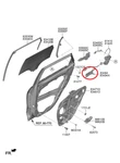 Kia Seltos SP2 Rear Door Latch Lh Retainer 2019-2021 -genuine. Fixed Price $28.53.