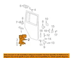 Chrysler Oem 07-18 Jk,wrangler Rear Door Lock Hardware-latch 4589048AL. Fixed Price $201.79.
