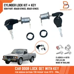 Door Lock Safety Cylinders Set With Keys For Nissan Datsun 720 Pickup 1973-1986. Fixed Price $41.59.