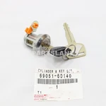 Toyota Land Cruiser Oem Right Rh Door Lock Cylinder & Key Set 69051-60140. Fixed Price $41.27.