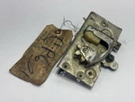 Nos Mopar Right Front Door Lock Latch 1964-7 & Body #2583180 2486240. Fixed Price $195.00.