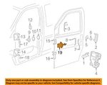 Gm Oem 96-24 Express 1500 Front Door Lock Hardware-check Arm 22768927. Fixed Price $110.30.