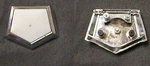 1964 Ford Thunderbird New Trunk Lock Repair Cover. Fixed Price $97.00.