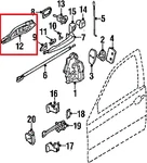 Bmw E46 M3 Front Right Exterior Door Handle Carrier 51217048282 No Duties. Fixed Price $178.15.