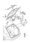 Genuine Vw Skoda Audi ID.4 ID.5 Passat Variant Santana Lid Lock 89A827506. Fixed Price $132.28.