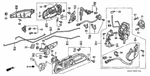 Genuine Honda Rod Rear Inside Lock 72173-S30-003. Fixed Price $18.18.