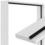 Exterior Primed Paint Grade Door Jamb Frame Kit. Fixed Price $116.00.