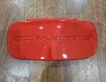 97-04 Gm Oem C5 Corvette Front License Plate Filler Cover Torch Red 10256977. Fixed Price $99.99.