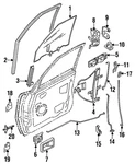Genuine Nissan Cylinder Rod 80523-34A00. Fixed Price $12.17.