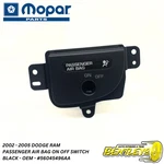 2002 2003 2004 2005 Dodge Ram Passenger Dash Air On / Off Keyed Switch Black Oem. Fixed Price $31.38.