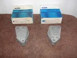 Nos 1957-58 Edsel Ford Mercury Door Lock Strikers B7A-7022009-A B7A-7022008-A. Fixed Price $65.00.