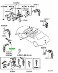 Oem Switch,door Lock Genuine Mitsubishi Eclipse Spyder MB927494. Fixed Price $100.14.